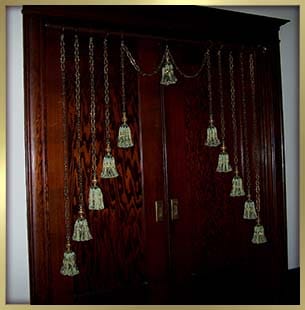 Rope and Tassel Portiere