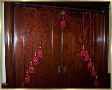 Rope and Tassel Portiere